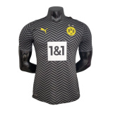 Versione del giocatore maglia Borussia Dortmund seconda 2022